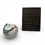 19e eeuws Chinees theepotje en theetegel, Antiek en Kunst, Ophalen of Verzenden