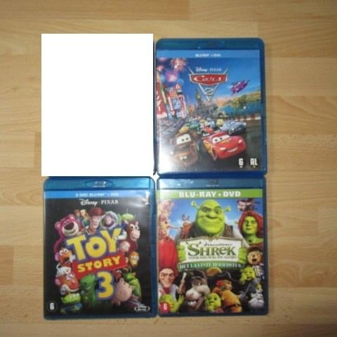Diverse Blu-ray Disney / Dreamworks, Ophalen of Verzenden, Gebruikt, Tekenfilms en Animatie