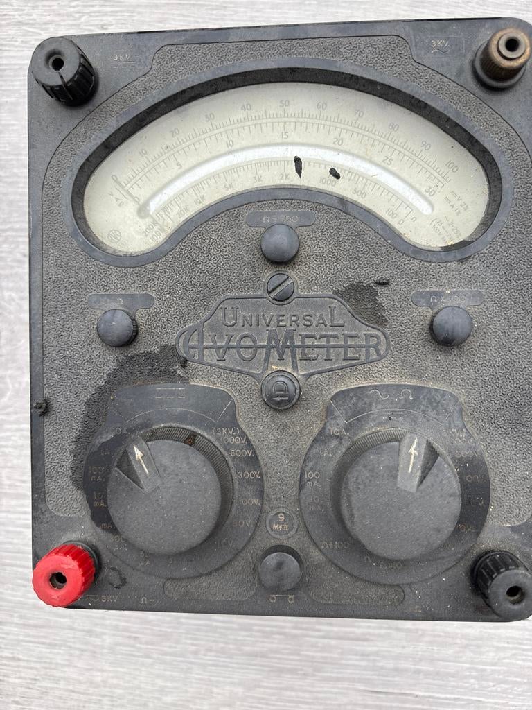 Vintage AVO Universal Voedingsmeter Model 9 MK II, Ophalen of Verzenden