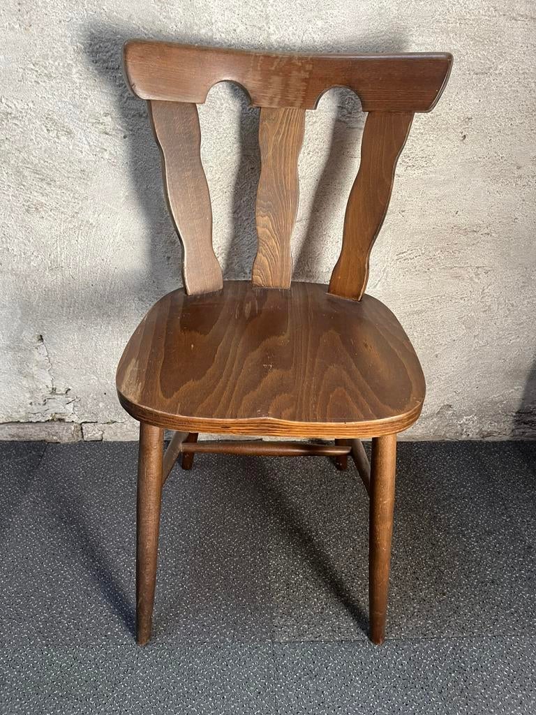 Cafe stoelen, Ophalen, Zo goed als nieuw, Bruin, Vijf, Zes of meer stoelen