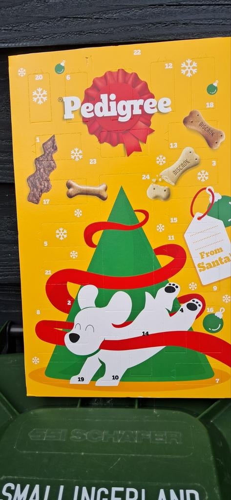 Pedigree advent calendar. 12 er in., Ophalen of Verzenden, Hond