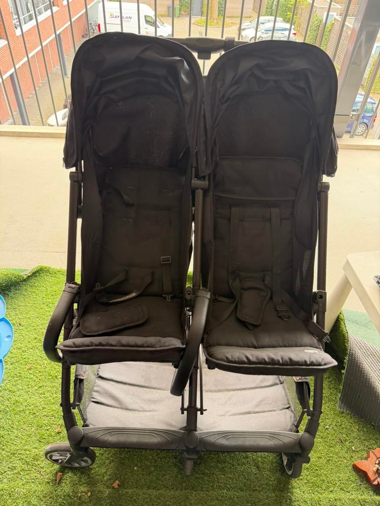 Dubbele buggy deryan, Ophalen, Gebruikt, Kinderwagen of Buggy