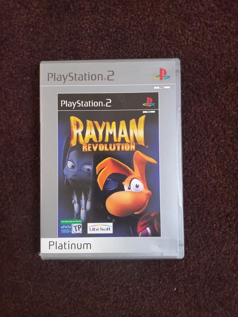 Rayman Revolution PS2 - Compleet met boekje, werkend, Spelcomputers en Games, Games | Sony PlayStation 2, Gebruikt, 1 speler, Ophalen of Verzenden