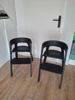 Kinderstoel Stokke steps zwart, Ophalen, Gebruikt, Meegroeistoel, Stoelverkleiner