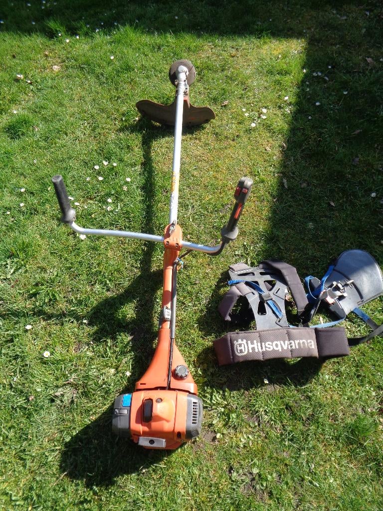 Husqvarna 545 RX bosmaaier met harnas, Benzine, Gebruikt, Ophalen of Verzenden, Husqvarna Stihl