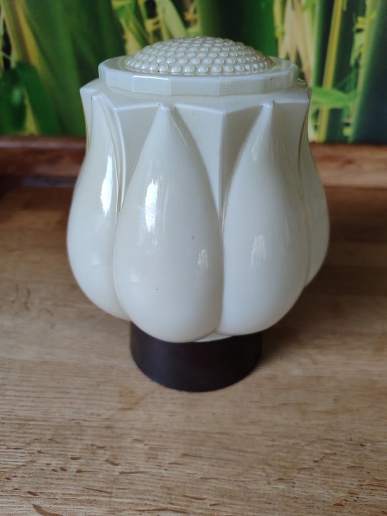 Thabur lamp tulp jaren 30, Huis en Inrichting, Lampen | Plafondlampen, Ophalen of Verzenden