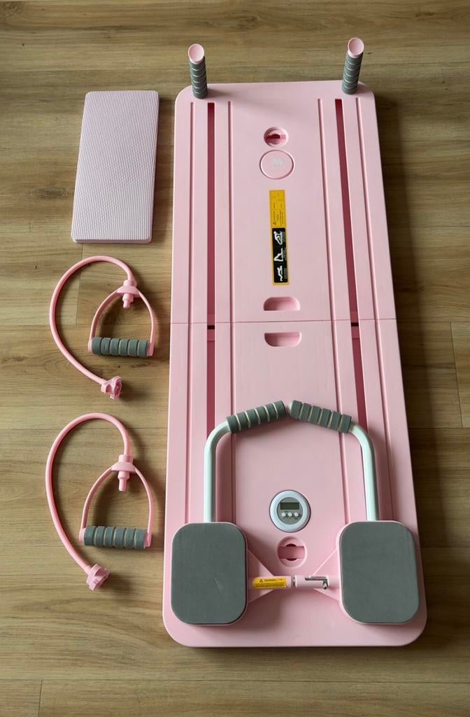 Roze pilates reformer board, Sport en Fitness, Ophalen of Verzenden, Nieuw, Yoga-accessoire