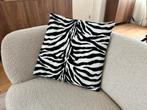 Kussen zebra print, Ophalen of Verzenden, Rond
