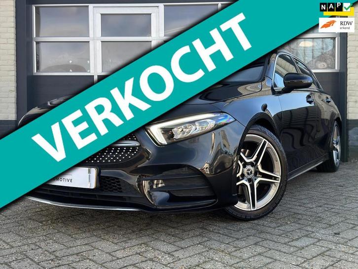 Mercedes-Benz A-klasse 200 AMG / Sfeerverlichting / NL-auto, Auto's, Mercedes-Benz, Bedrijf, Te koop, A-Klasse, ABS, Achteruitrijcamera