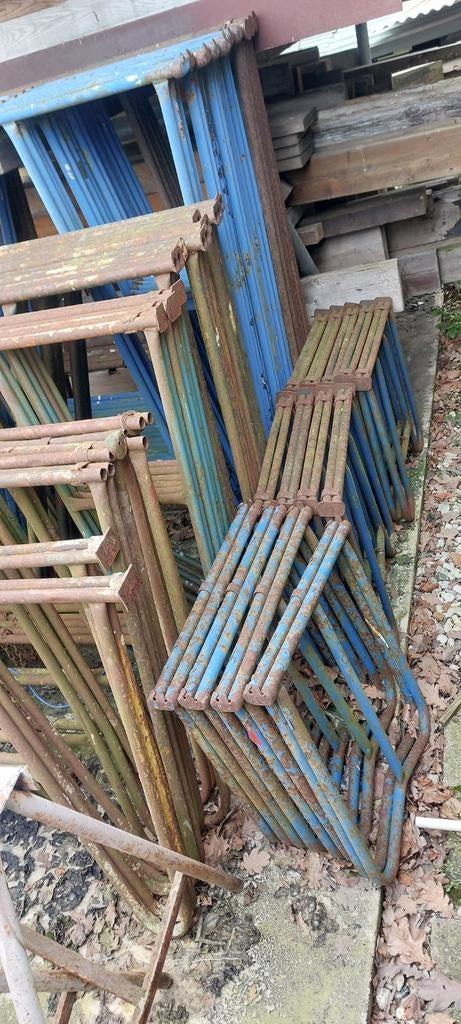 39 schragen, klapschraag, metselschraag, Doe-het-zelf en Verbouw, Steigers, Ophalen, Gebruikt, Overige typen, Minder dan 2 meter