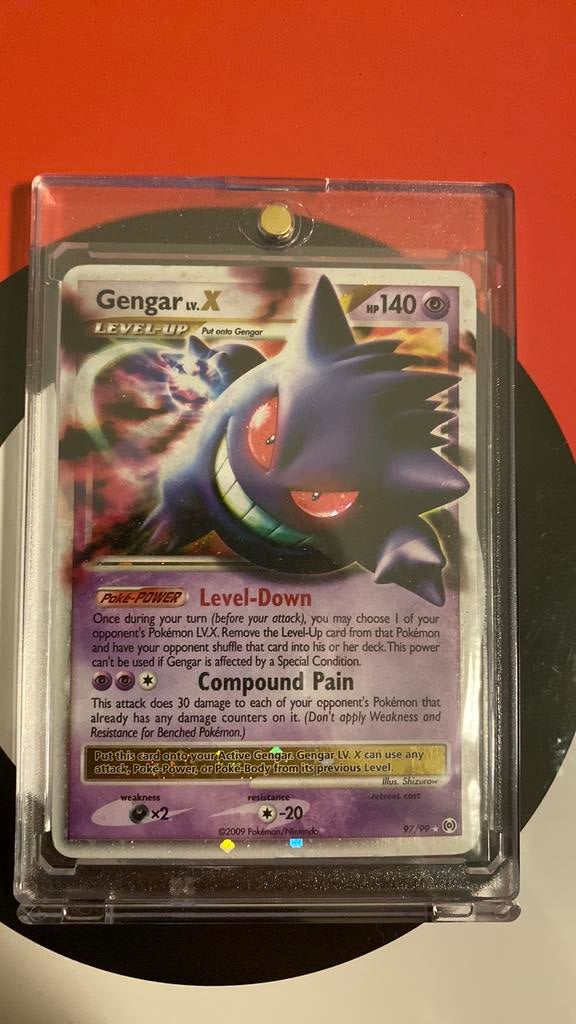 Gengar Lv X, Ophalen of Verzenden, Zo goed als nieuw