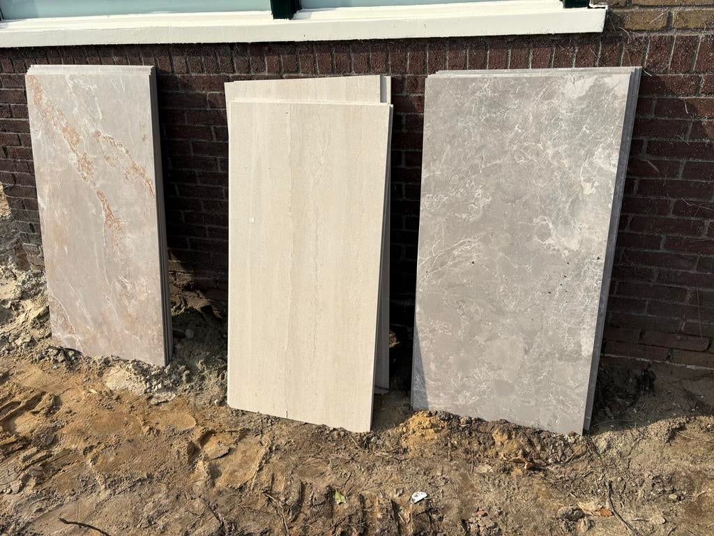 Nieuwe tegels 120x60cm, 12 stuks, 60 cm of meer, Keramiek, Nieuw, Ophalen of Verzenden