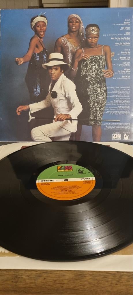 Boney M. - Love for Sale LP (1977) - Disco Klassieker, Ophalen of Verzenden, Gebruikt, 12 inch