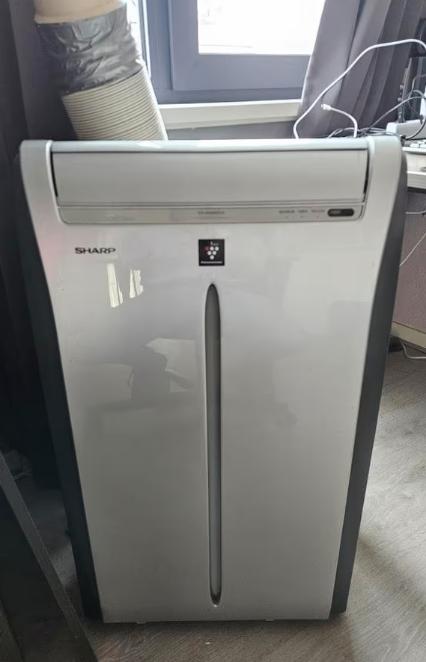 Sharp Mobiele Airco - Gebruikt, Ophalen, Gebruikt, Timer, Minder dan 60 m³