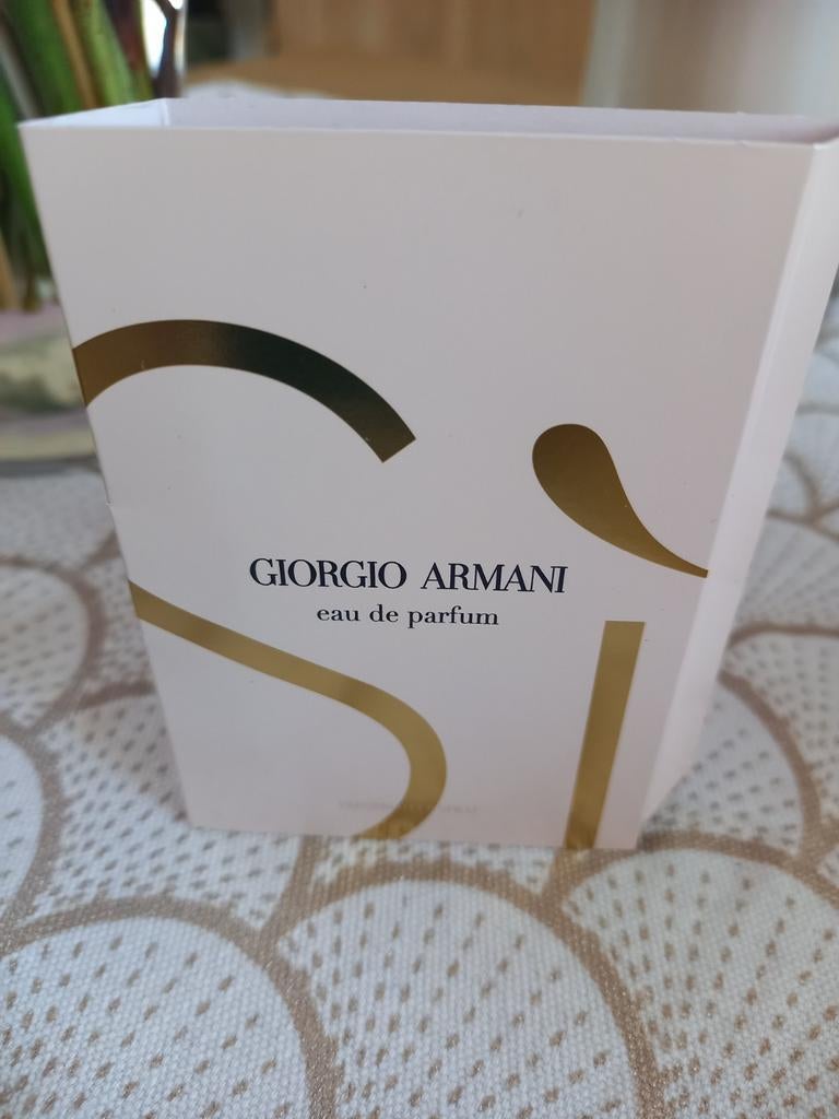 Proefje  Si van Giorgio Armani, Ophalen of Verzenden, Nieuw