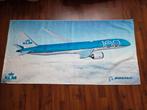 KLM 100 jaar Boeing 787-10 Dreamliner Strandhanddoek, Verzenden, Zo goed als nieuw, Overige typen