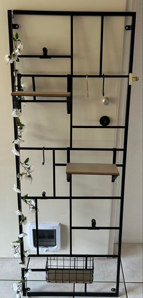 Wandrek 150x55 met diverse accessoires, Ophalen