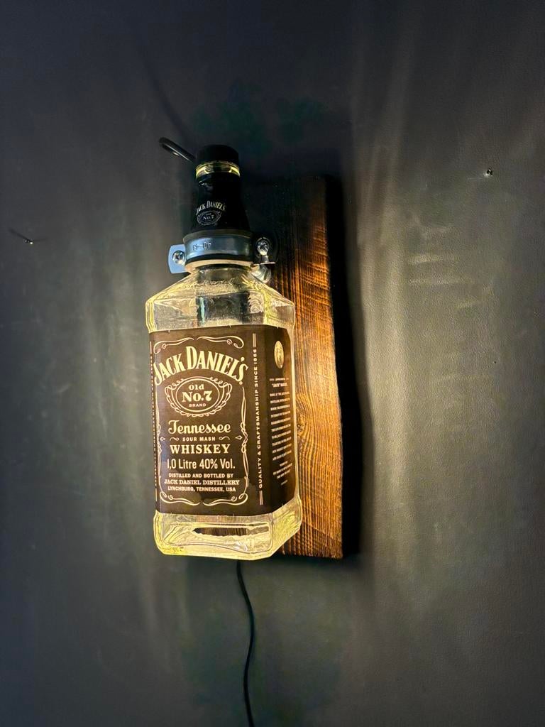 Jack Daniel’s Wandlamp, Ophalen of Verzenden, Nieuw, Glas, Mancave, vaderdag
