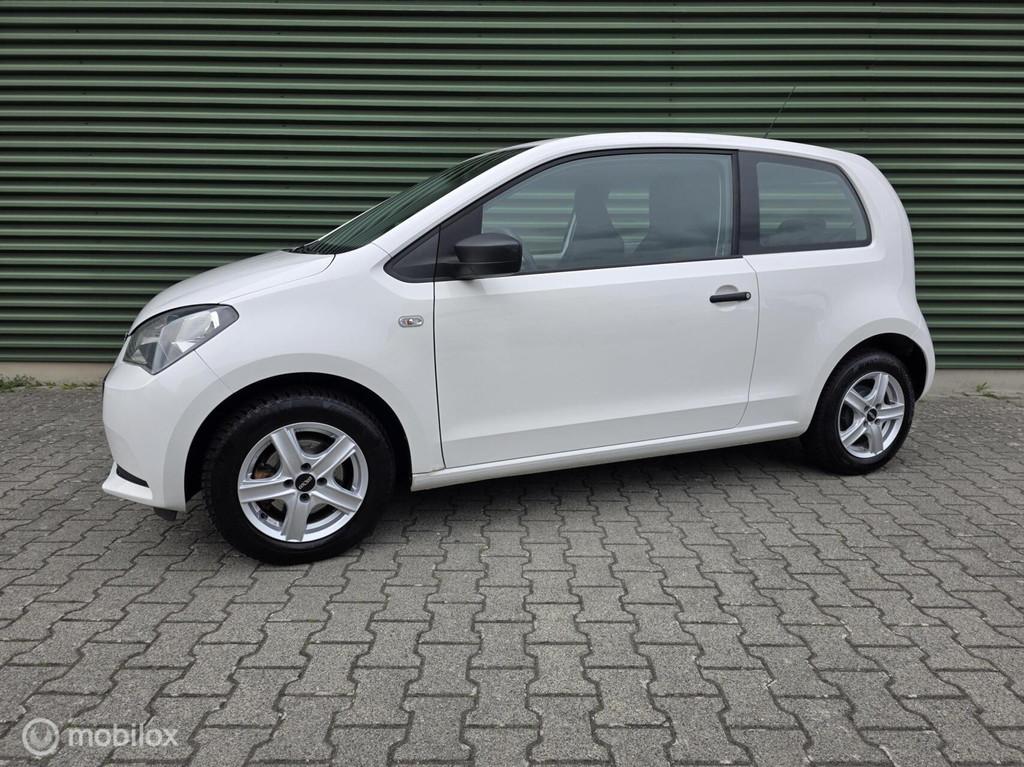 Seat Mii 1.0 Entry|Airco|Nieuwe Apk|2X Sleutel|Grote-Beurt, Voorwielaandrijving, Euro 5, Stof, Gebruikt