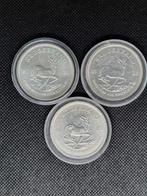 999 ZILVER 1 OUNCE KRUGERRAND 2021 2022 SILVER MUNT 1 OZ, Ophalen of Verzenden, Zilver