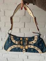 Vintage Gussaci Y2K denim handbag, Ophalen of Verzenden, Nieuw, Blauw, Schoudertasje