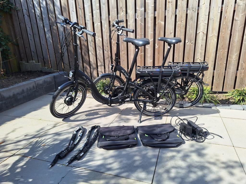 2 elektrische vouwfietsen, Fietsen en Brommers, Fietsen | Vouwfietsen, Ophalen, 20 inch of meer, Versnellingen
