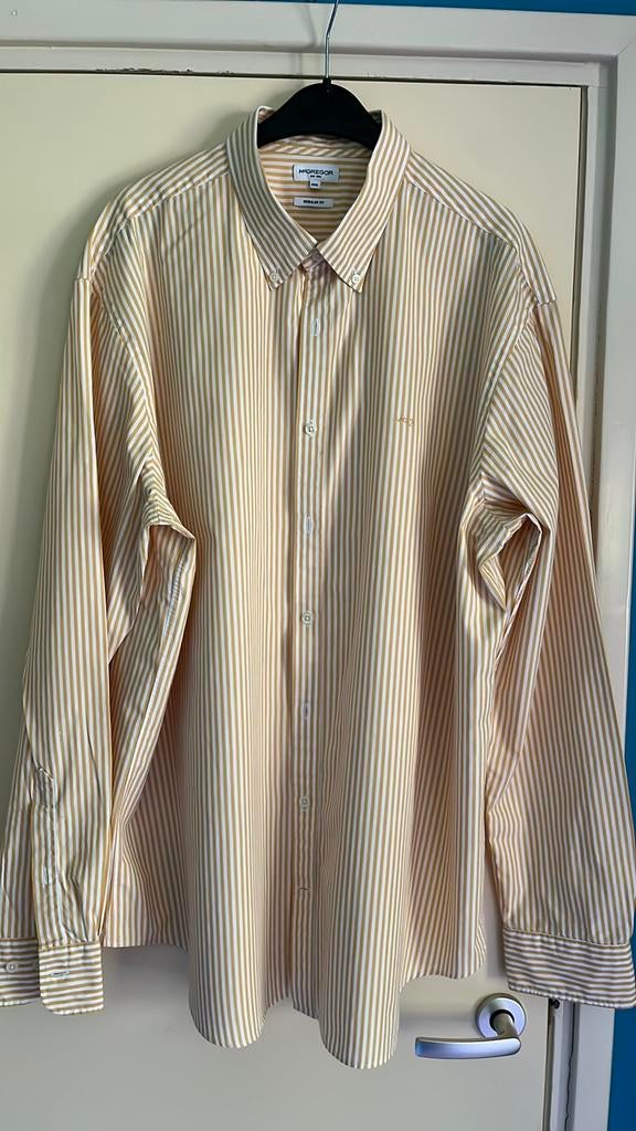 Overhemd McGregor maat XXXL, Kleding | Heren, Overhemden, Ophalen of Verzenden, Zo goed als nieuw, Paars, Overige halswijdtes