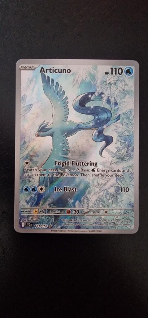 Articuno V (Full Art) Pokémon Kaart - Ice Blast, Hobby en Vrije tijd, Verzamelkaartspellen | Pokémon, Ophalen of Verzenden, Zo goed als nieuw