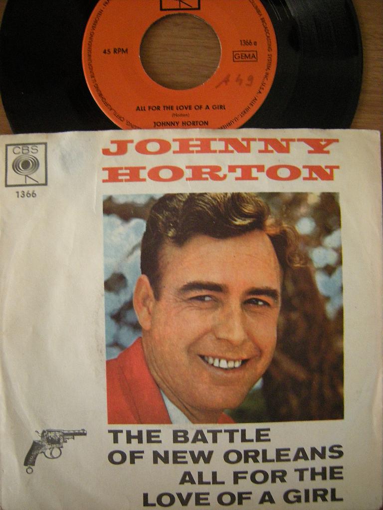 Johnny Horton (The Battle Of New Orleans), Gebruikt, 7 inch, Single, Ophalen of Verzenden