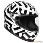 AGV K6 Secret Integraalhelm, Zwart-Wit, Ophalen of Verzenden, Nieuw met kaartje