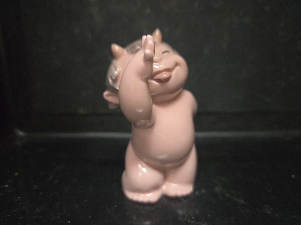 Grappig duiveltje beeldje NAO - Vintage decoratie, Verzamelen, Ophalen of Verzenden