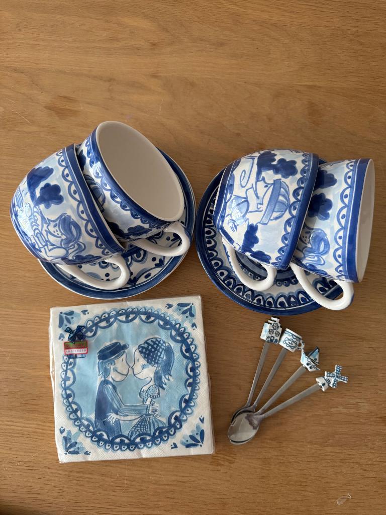 Delft Blond, Huis en Inrichting, Blond Amsterdam, Ophalen of Verzenden, Zo goed als nieuw, Kop(pen) en/of Schotel(s)