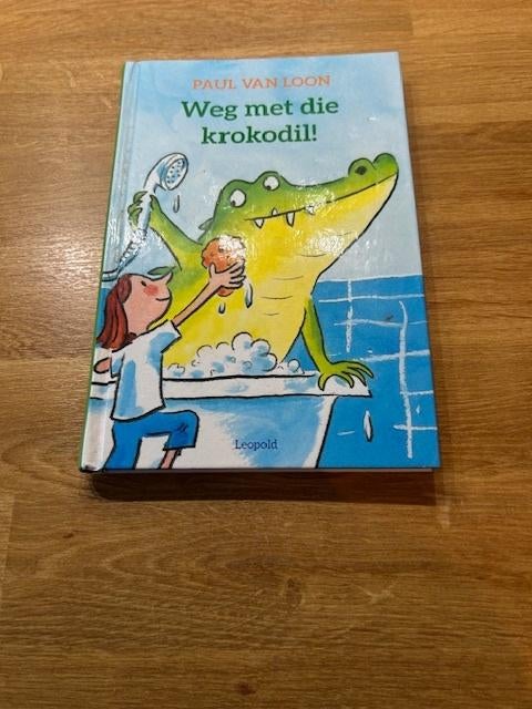 k30 – boek WEG MET DIE KROKODIL van Paul van Loon, Ophalen of Verzenden, Gelezen, Fictie algemeen