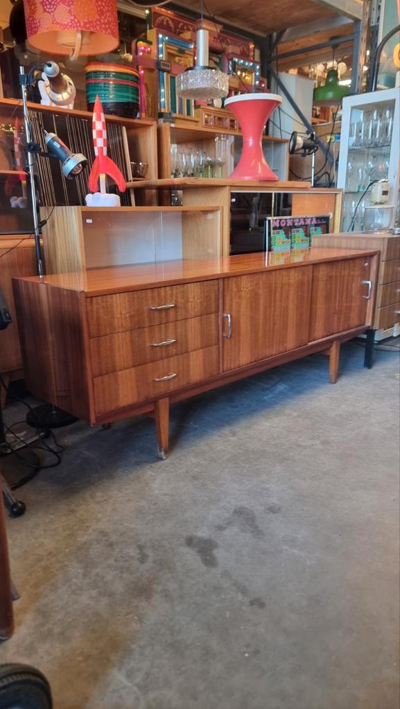 Vintage sideboard dressoir jaren 60, Huis en Inrichting, Kasten | Dressoirs, 25 tot 50 cm, Ophalen