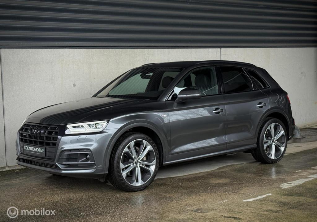 Audi Q5 50 TFSI e quattro S-Line|Luchtvering|B&O|Trekaak|, Automaat, 2005 kg, Gebruikt, Adaptive Cruise Control