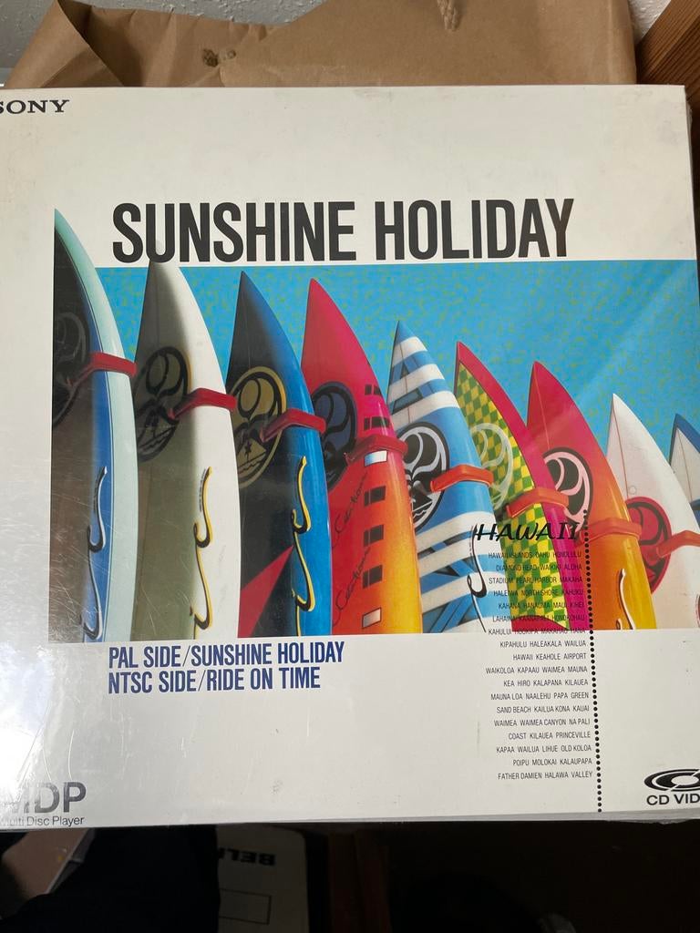 Sunshine Holiday - Laserdisc (Nieuw in verpakking), Alle leeftijden, Ophalen of Verzenden, Nieuw in verpakking