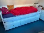 IKEA Hemnes bedbank met matrassen - uitstekende staat, Huis en Inrichting, Slaapkamer | Bedden, Ophalen, Verstelbaar, Wit, Tweepersoons