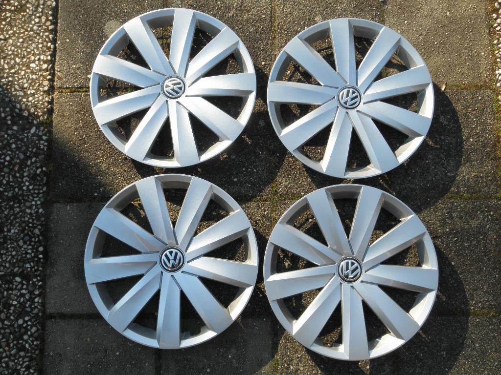 Mooi setje 16 inch Volkswagen wieldoppen, origineel VW, Ophalen of Verzenden, Gebruikt