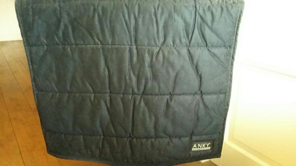 Anky pad dressuur dekje Full Zwart, Dieren en Toebehoren, Ophalen of Verzenden, Gebruikt, Dekje
