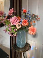 Prachtige Zijden bloemen Lente in vaas Compleet, Ophalen of Verzenden, Nieuw