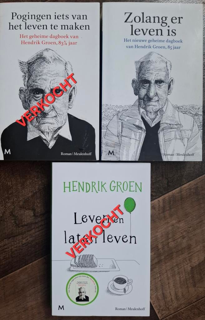 1x Hendrik Groen, Ophalen of Verzenden