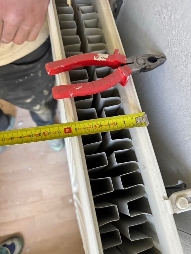 Radiatoren te koop wegens vloerverwarming, Doe-het-zelf en Verbouw, Verwarming en Radiatoren, Ophalen, Gebruikt, Radiator, 60 tot 150 cm