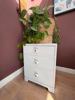 Vintage ladekastje met 3 laden, Huis en Inrichting, Ophalen, Minder dan 50 cm, Gebruikt, 3 of 4 laden