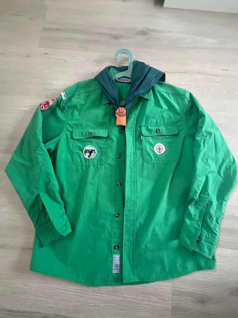 Scoutfit scouting blouse 164 welp als nieuw hopman masselman, Verzamelen, Scouting, Ophalen, Zo goed als nieuw, Kleding