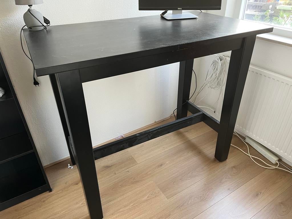 Statafel, Gebruikt, 100 tot 150 cm, Rechthoekig, 50 tot 100 cm
