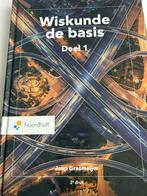 Wiskunde de basis Deel 1, Zo goed als nieuw, Noordhoff Uitgevers, Beta, HBO