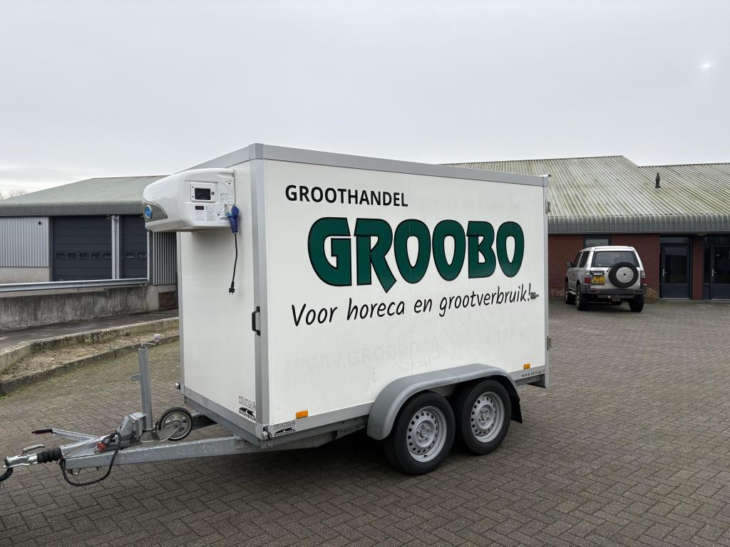 Proline Humbaur koelwagen 300x145x180 2500kg bj 2018 koeling, Gebruikt