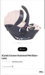 Nieuwe iCandy Cocoon autostoel met base - Latte, Nieuw, Isofix, 0 t/m 13 kg, Ophalen