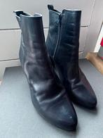 Nieuwe Manfield enkel laarsjes donkerblauw leer maat 39, Ophalen of Verzenden, Nieuw, Blauw, Lage of Enkellaarzen