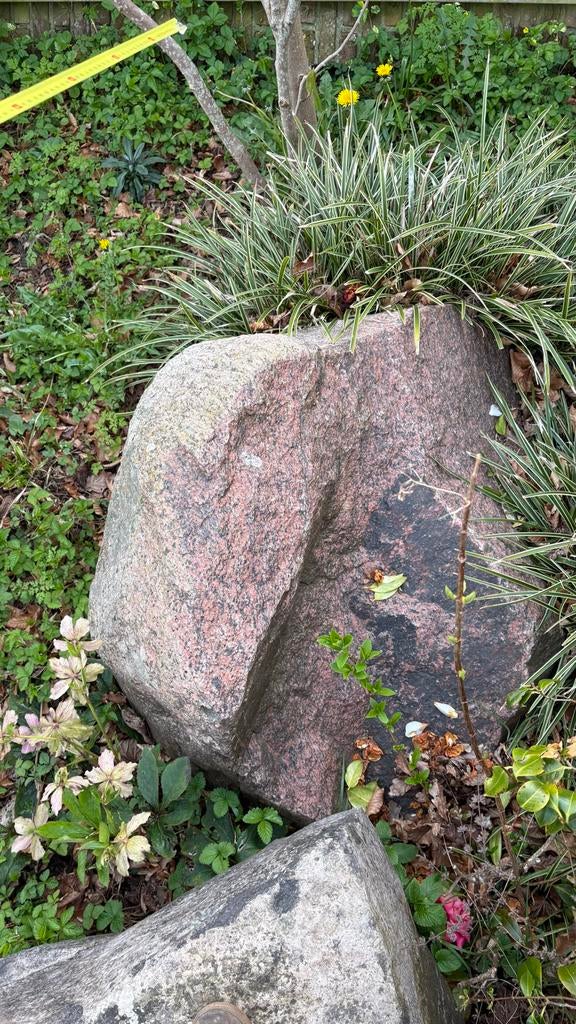 Grote zwerfkeien, Tuin en Terras, Ophalen, Gebruikt, Grijs, Kei